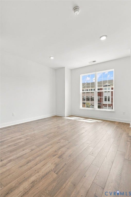 13820 Village View Drive, Midlothian, VA 23114 Recessed lighting, wood-finish flooring, and white painted walls