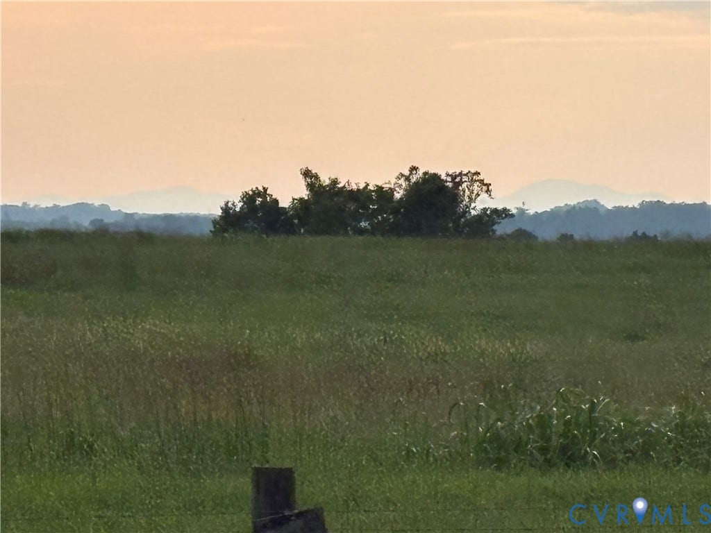 Notice you can see the mountains/foothills on certain days!