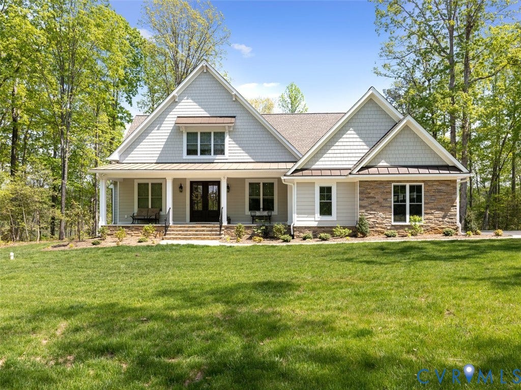 1610 Huntington Woods Trail, The Trails At Huntington, Powhatan, VA 23139 REPRESENTATIVE PHOTO currently under construction. Photo depicts a previously completed home of the same/similar design. Final finishes, features, colors, and details may vary.
