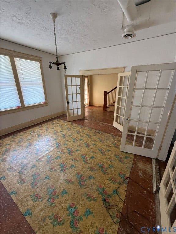1313 Enfield Avenue, Richmond, VA 23224 French doors with clear glass panes
