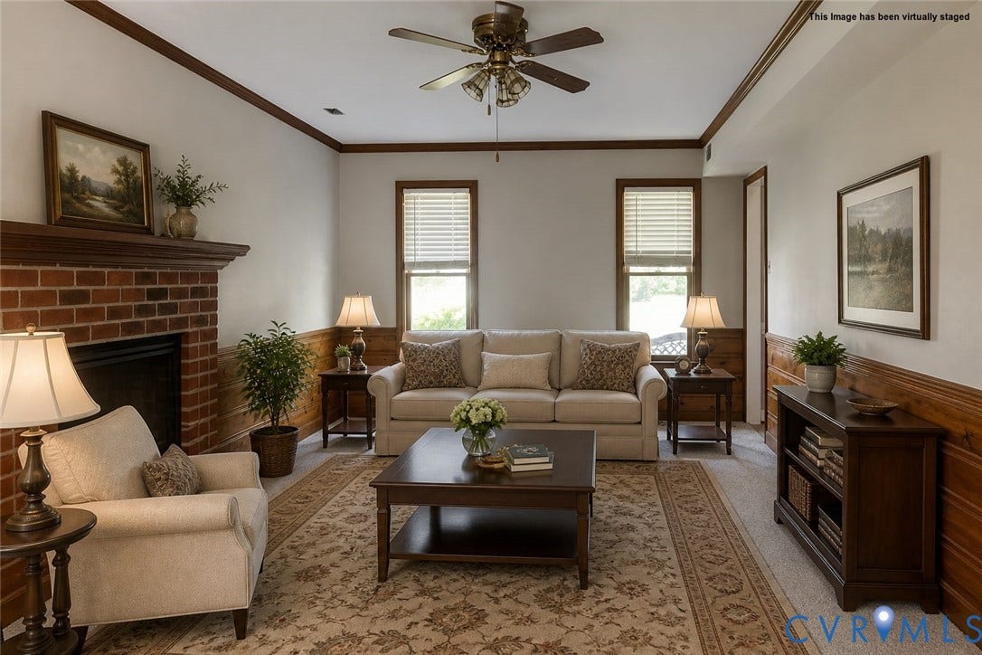 10641 Cliffmore Drive, Glen Allen, VA 23060 virtually staged
