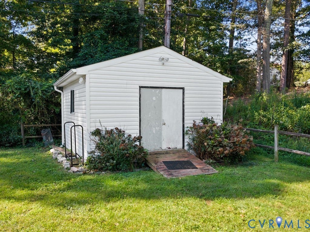 8913 Michaux Lane, Henrico, VA 23229 Detached shed w/ power