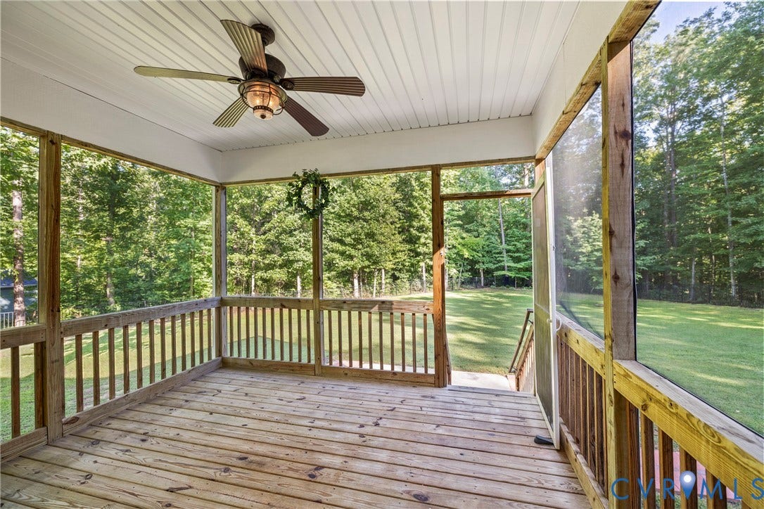 17225 Ivory Bill LANE, Chesterfield, VA 23838 Screen-in porch
