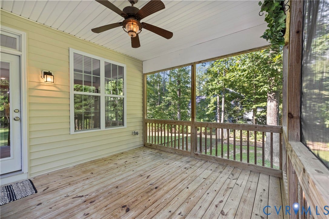 17225 Ivory Bill LANE, Chesterfield, VA 23838 Screen-in porch
