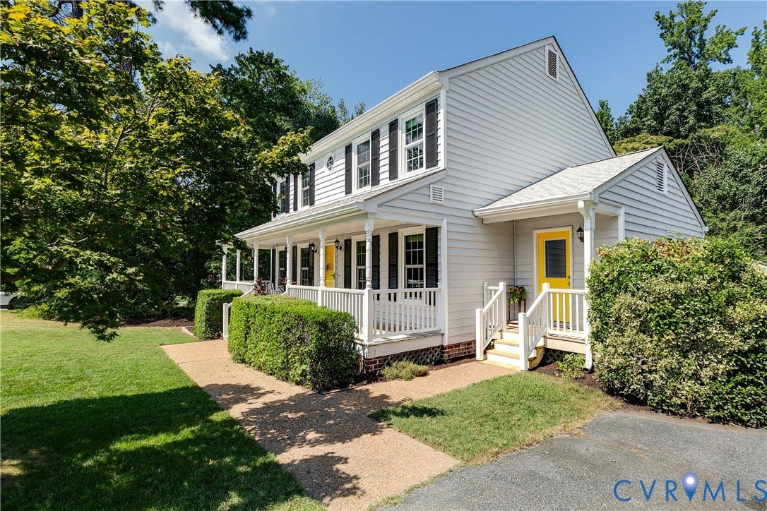 Convenient Side Porch Entrance
