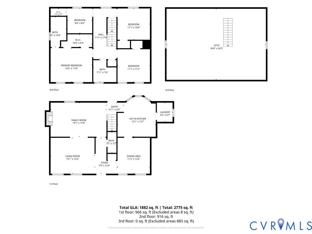 4106 Gloucestershire Street, North Chesterfield, VA 23236 Floor plan