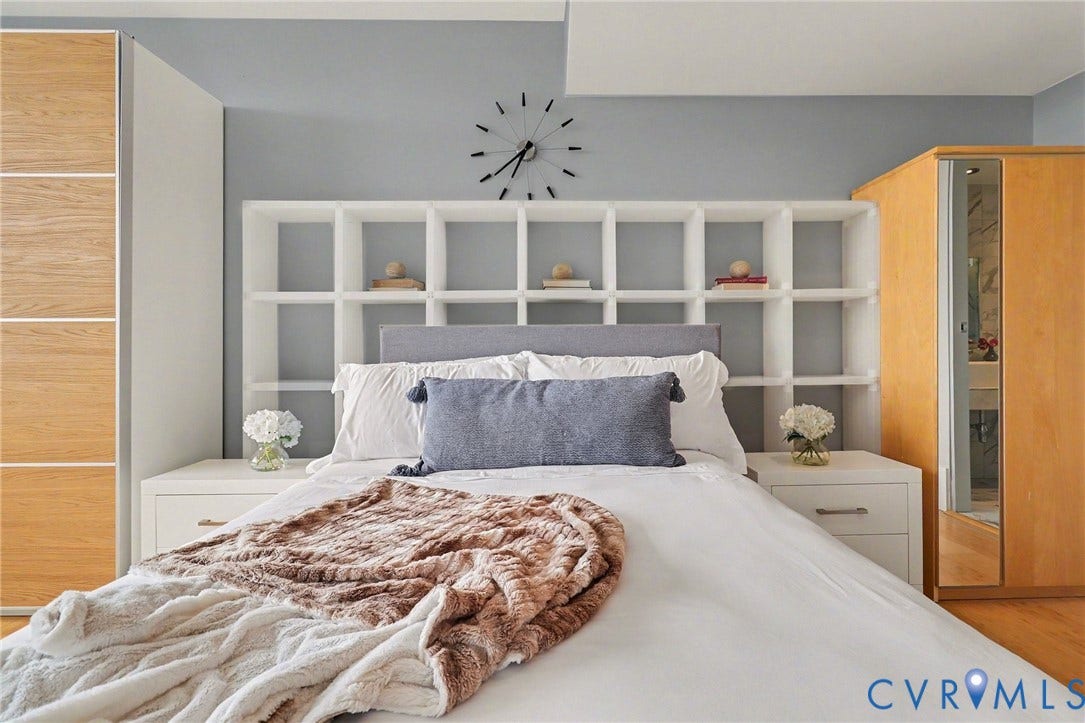 1101 Haxall Point, #U512 U510, Richmond, VA 23219 Both bedrooms feature king beds.