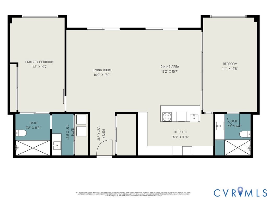 1101 Haxall Point, #U512 U510, Richmond, VA 23219 Floor plan