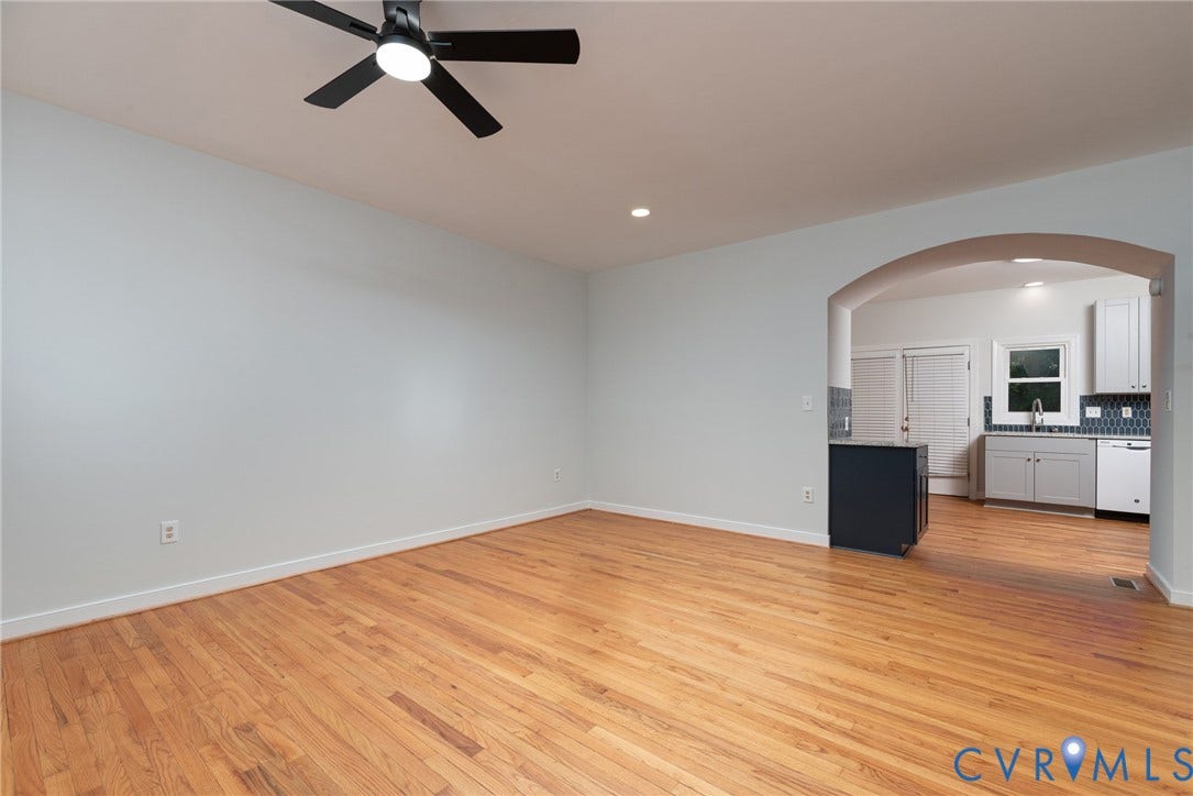5605 Beacon Hill Drive, Beacon Hill, Midlothian, VA 23112 Living room is open to the kitchen