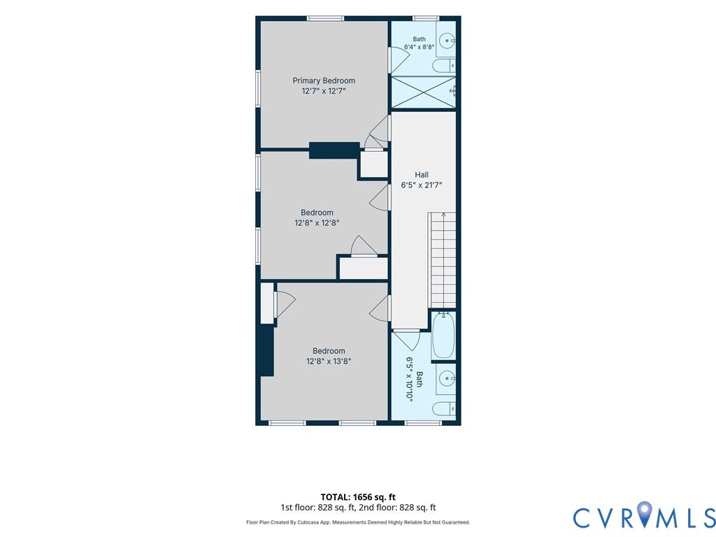 1317 N 28th Street, Church Hill North, Richmond, VA 23223 Floor plan