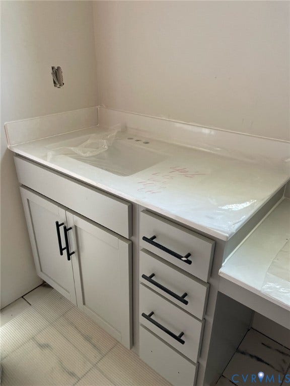 The Braxton is well underway! Here's a sneak peek at the Primary Suite vanities.
