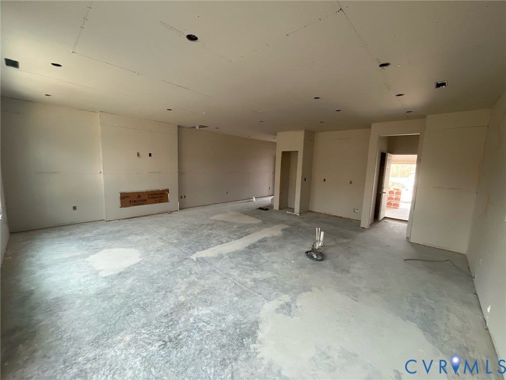 17318 Alana Drive, Moseley, VA 23120 The Braxton C is well underway! Here's a sneak peek at the interior.