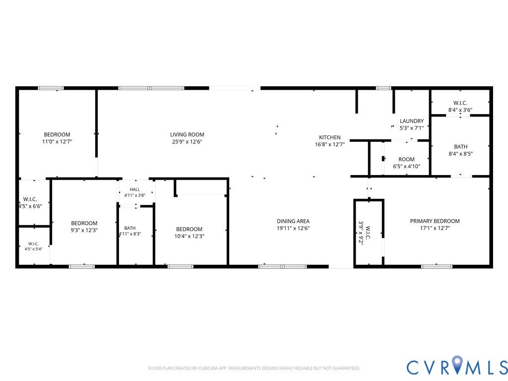 15263 Cross County Road, Mineral, VA 23117 Floor plan
