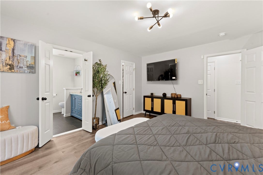 Walk in closet straight ahead.