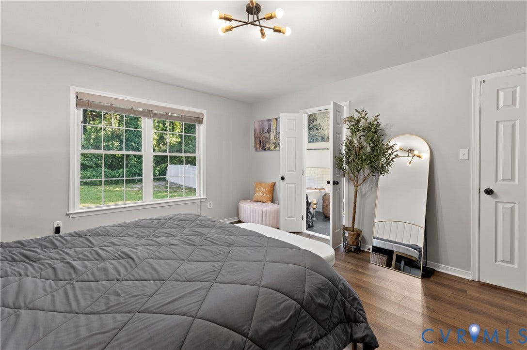 Nice green views of the rear yard, ensuite bath and walk-in closet in the owners suite.