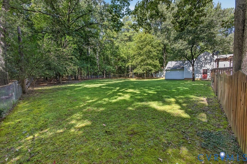 1635 King William Woods Road, Powhatan, VA 23113 Back yard