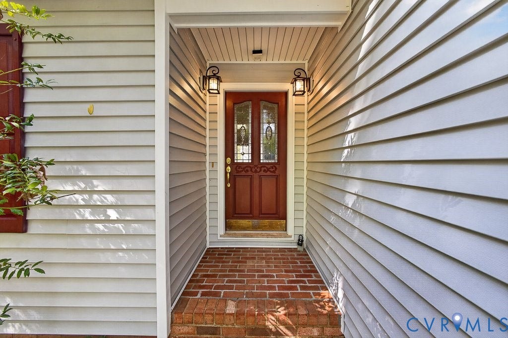 1635 King William Woods Road, Powhatan, VA 23113 Front entry to home #1