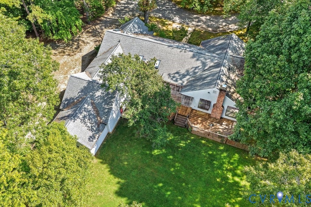 1635 King William Woods Road, Powhatan, VA 23113 Aerial view