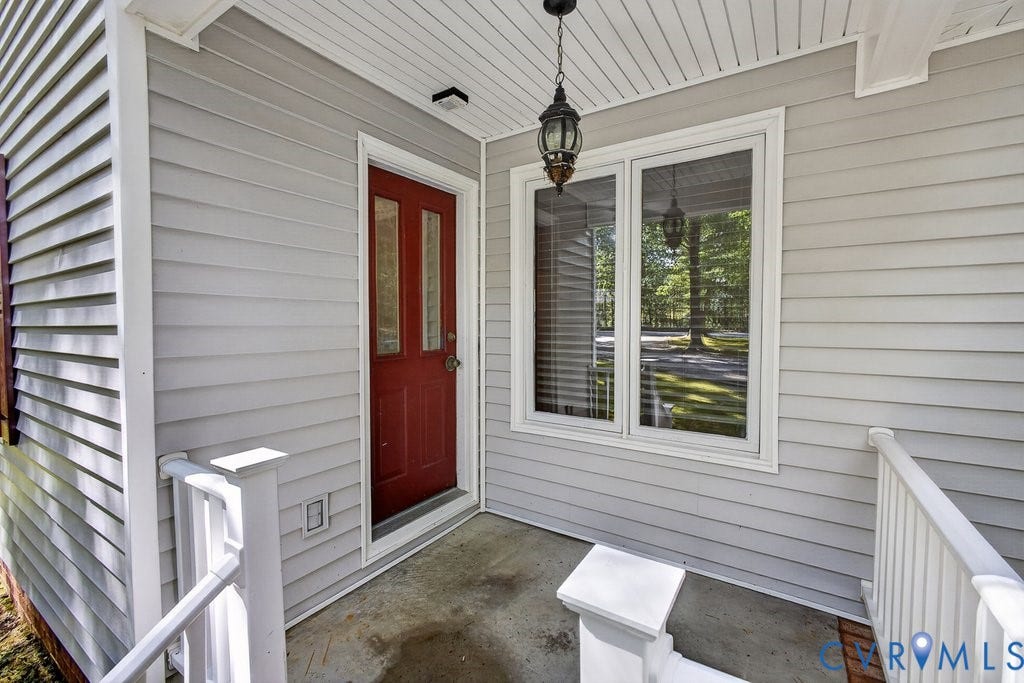 1635 King William Woods Road, Powhatan, VA 23113 Front entry to home #2