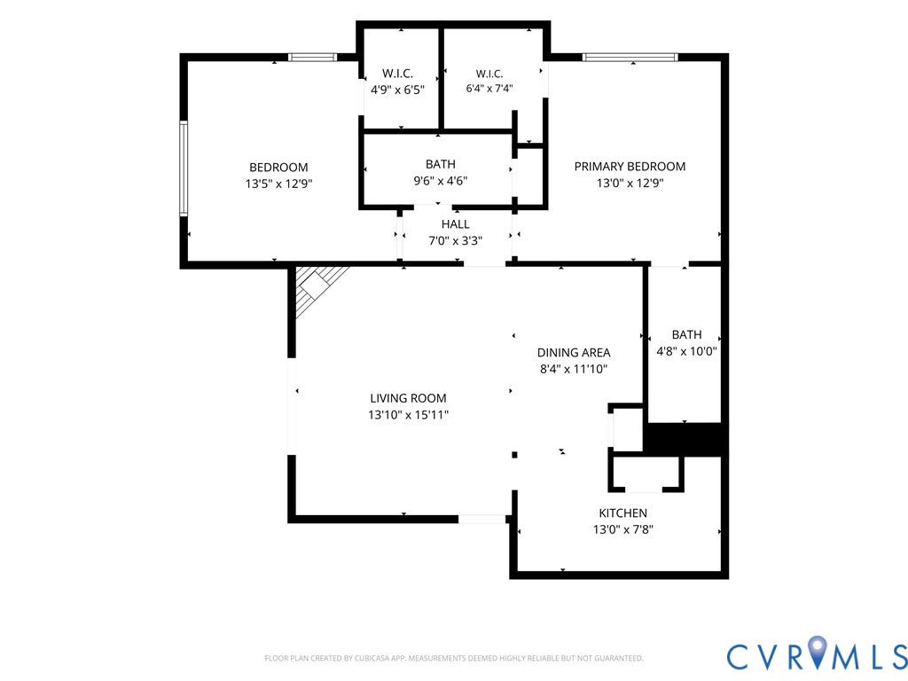 821 Brassie Lane, #E, The Crossings Golf Course Area, Glen Allen, VA 23059 Floor plan