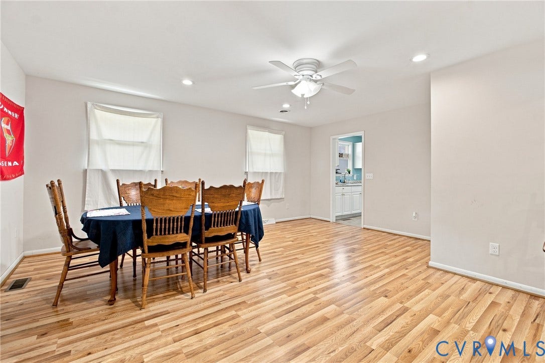 1721 S Halcun Drive, Petersburg, VA 23803 Hardwood-style flooring throughout