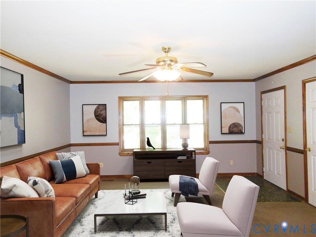 13306 Evelyn Drive, Chester, VA 23831 Virtually Staged Photo