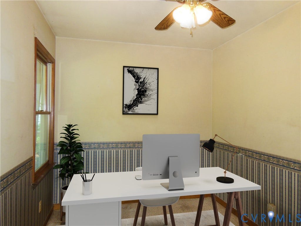 13306 Evelyn Drive, Chester, VA 23831 Bedroom # 3 Virtually Staged Photo