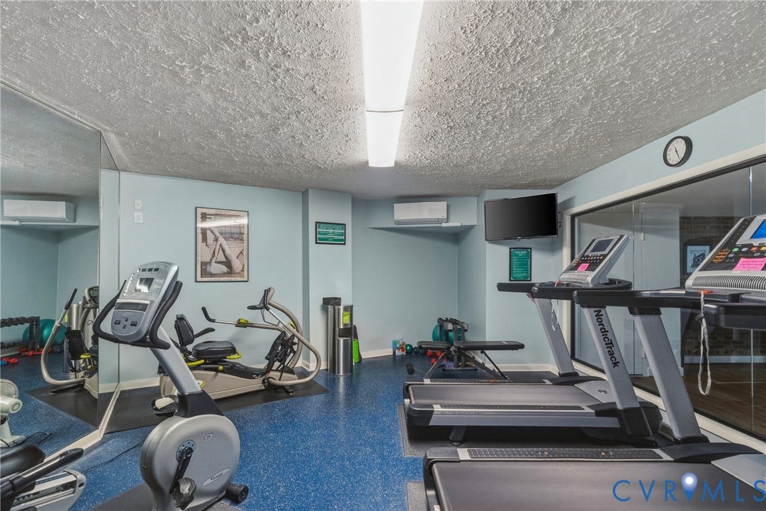 Private, building only access gym