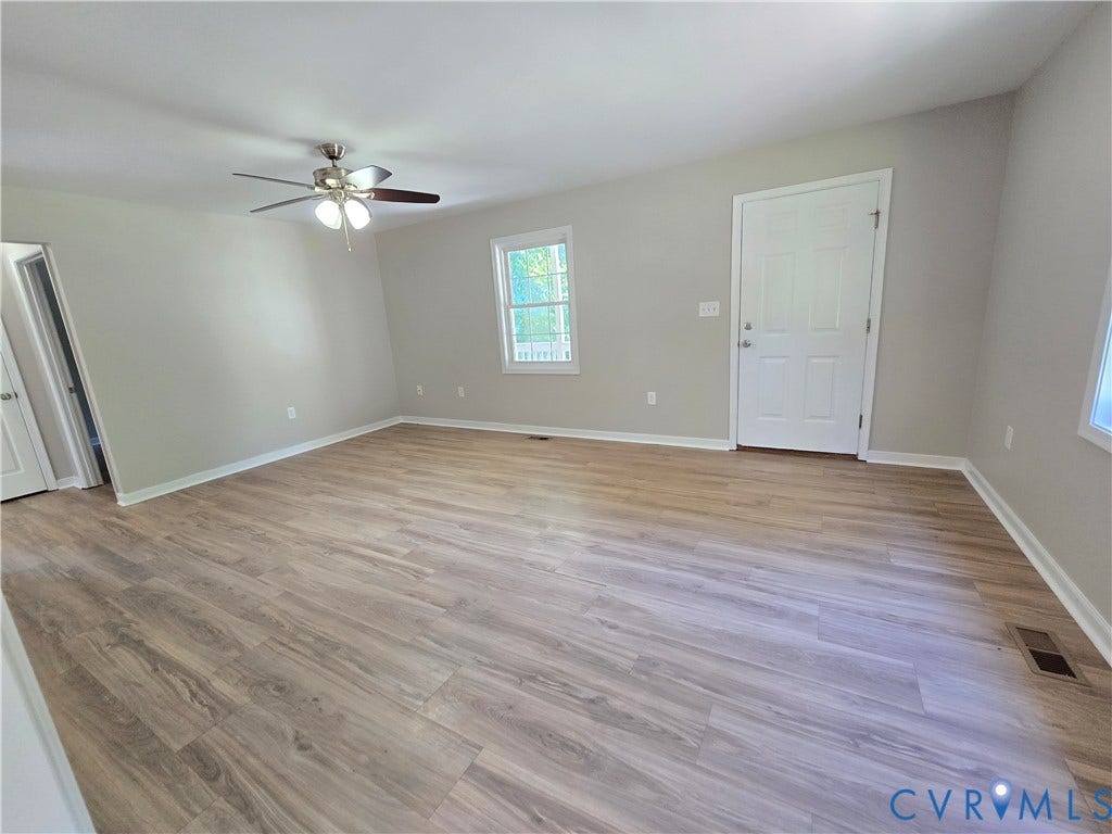 1019 Arizona Drive, Woodhaven, Richmond, VA 23224 Front entry door into the family room