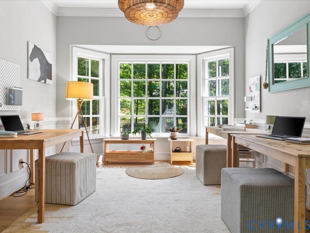 Currently used as home office/classroom