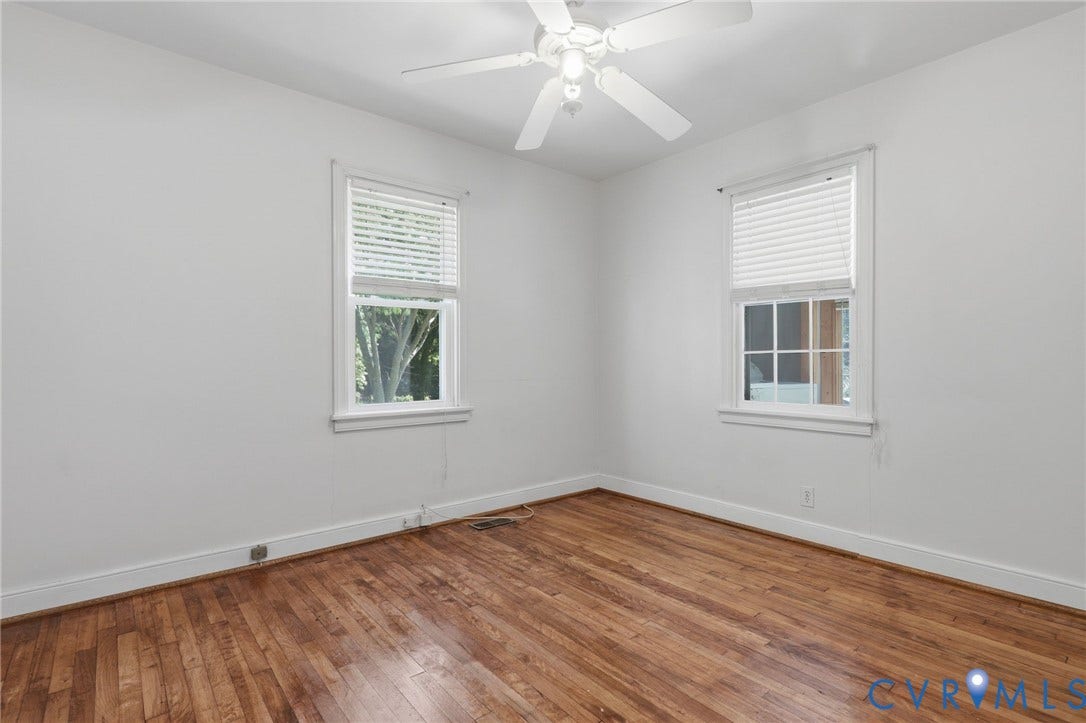 9925 S Wagstaff Circle, One Acre Lot, North Chesterfield, VA 23236 Bedroom #2 on the first floor (back of house)