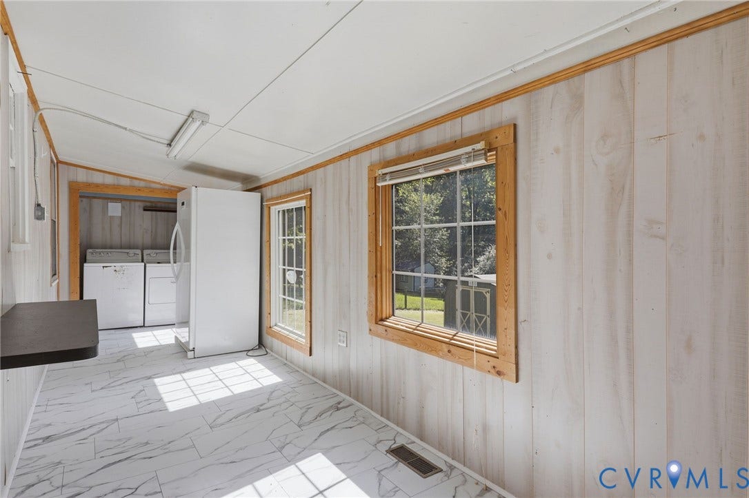 9925 S Wagstaff Circle, One Acre Lot, North Chesterfield, VA 23236 Brand new LVP flooring in the mudroom/laundry