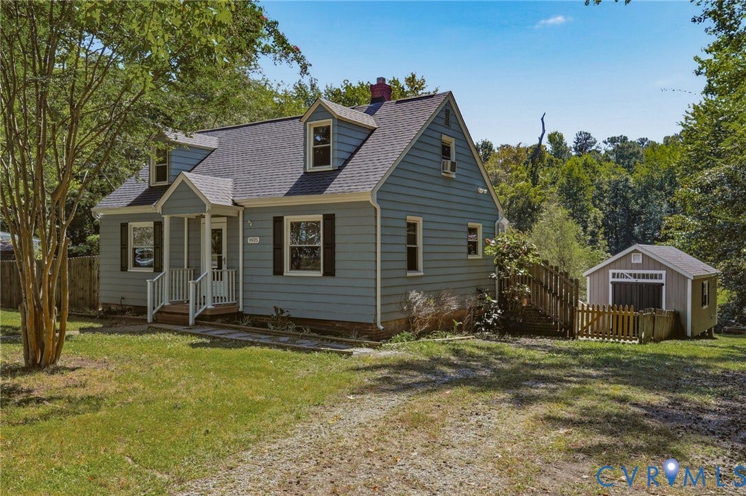 9925 S Wagstaff Circle, One Acre Lot, North Chesterfield, VA 23236 Fenced rear yard and two sheds