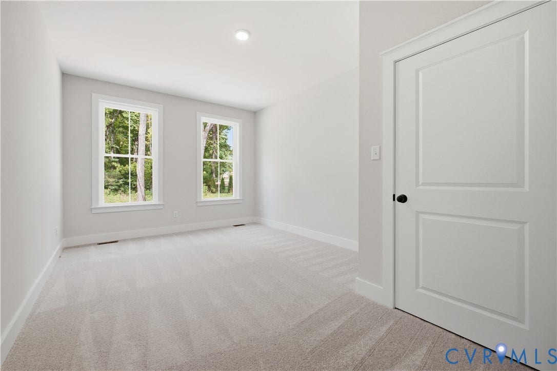 3120 Lake Stone (lot 22) Terrace, Maple Grove, Powhatan, VA 23139 First floor guest bedroom located adjacent to full bath. Photo of for-sale home