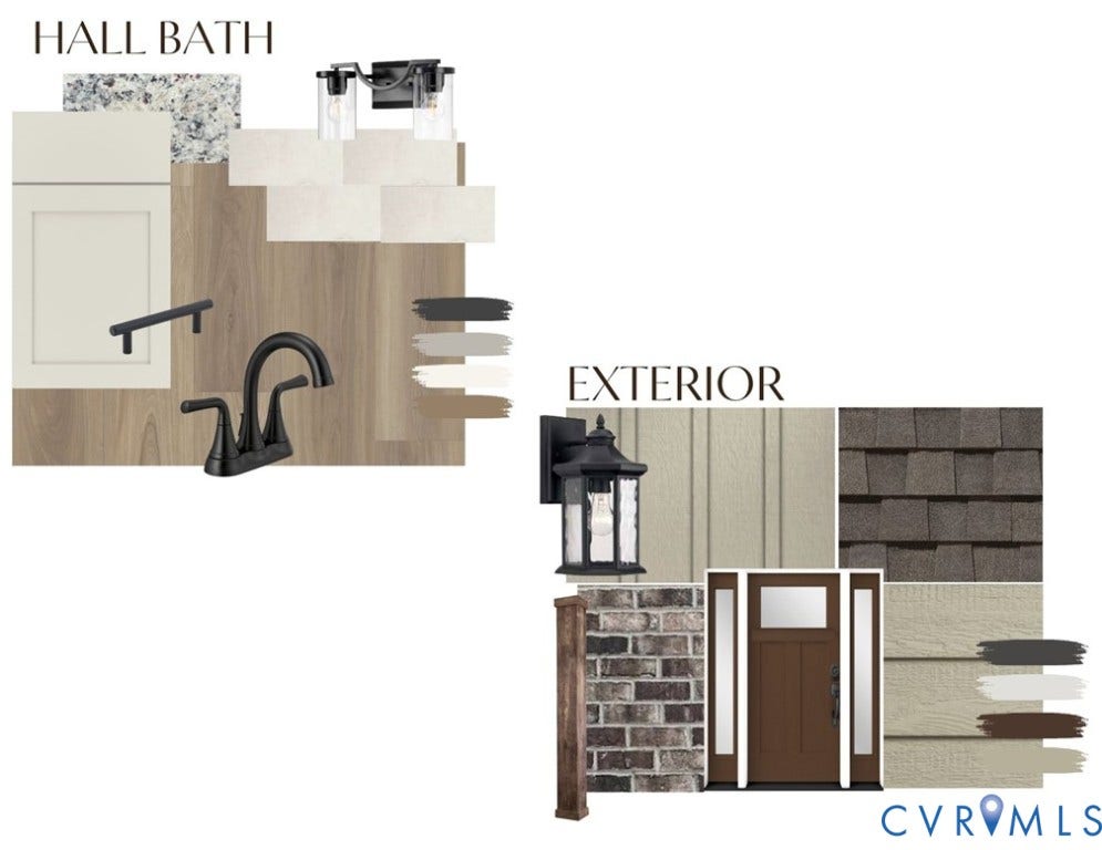 Design Board 2 - specific to this home.