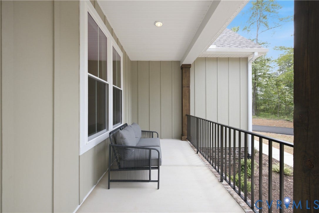 958 Buckners (Lot 30) Lane, Compass Cove, Mineral, VA 23117 Front porch