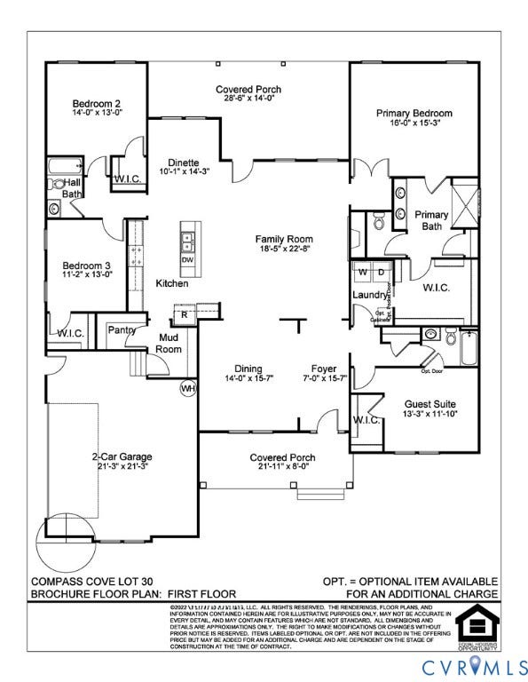 958 Buckners (Lot 30) Lane, Compass Cove, Mineral, VA 23117 Lot specific plan for this home.