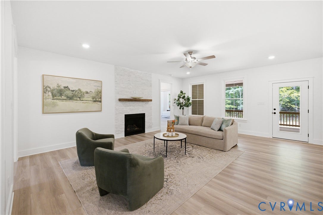 958 Buckners (Lot 30) Lane, Compass Cove, Mineral, VA 23117 Staged home