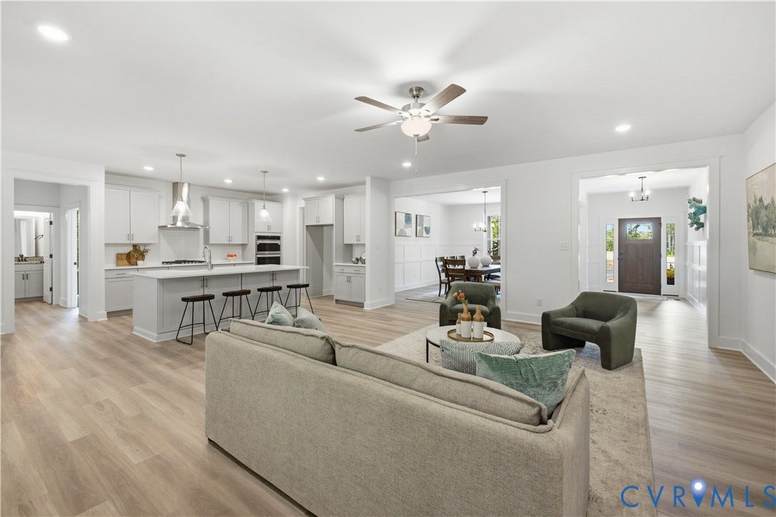 958 Buckners (Lot 30) Lane, Compass Cove, Mineral, VA 23117 Staged home