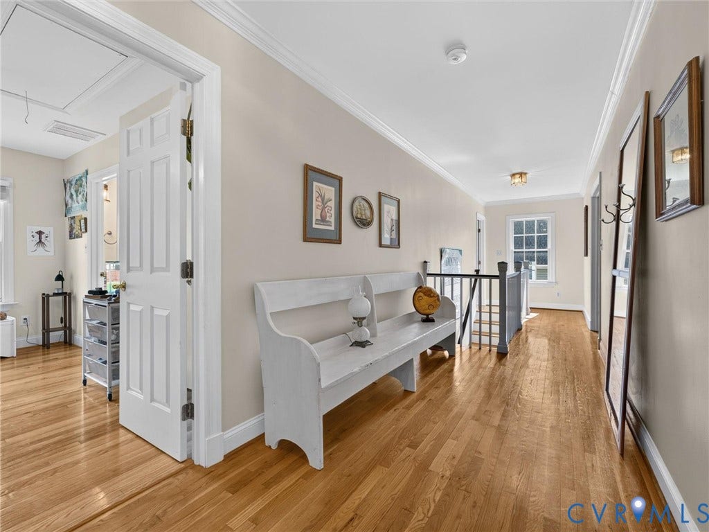 14509 Augusta Lane, Ashland, VA 23005 Upstairs hallway is very wide!