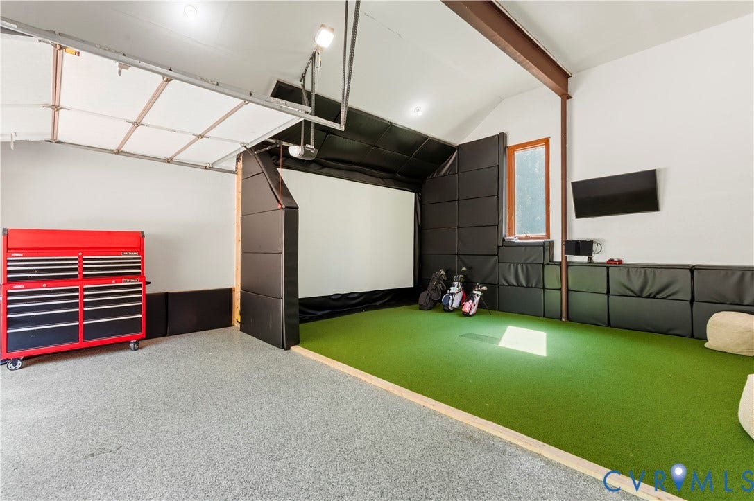 7 Gamebird Court, Hermitage Country Club, Manakin Sabot, VA 23103 custom simulator