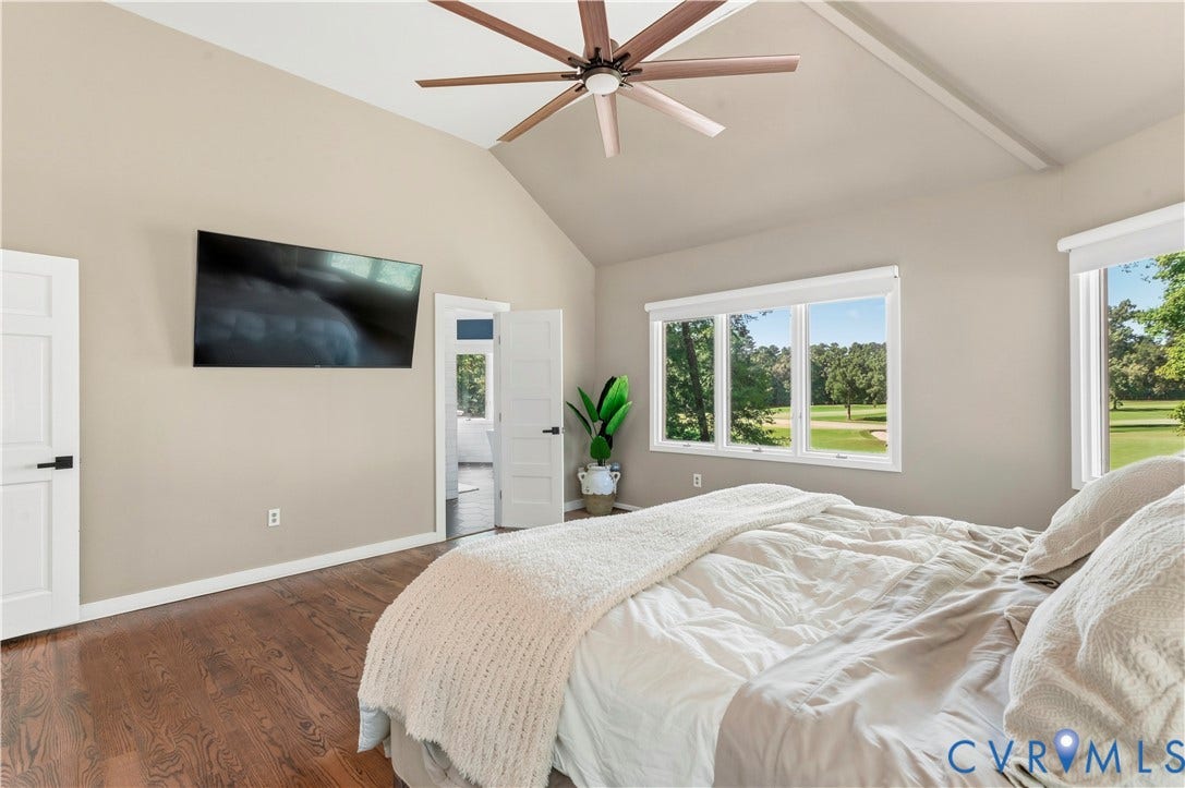 7 Gamebird Court, Hermitage Country Club, Manakin Sabot, VA 23103 2nd floor primary bedroom