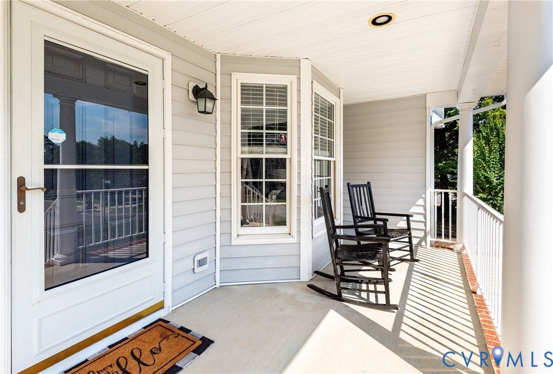 16100 Hampton Summit Drive, Chesterfield, VA 23832 Front porch