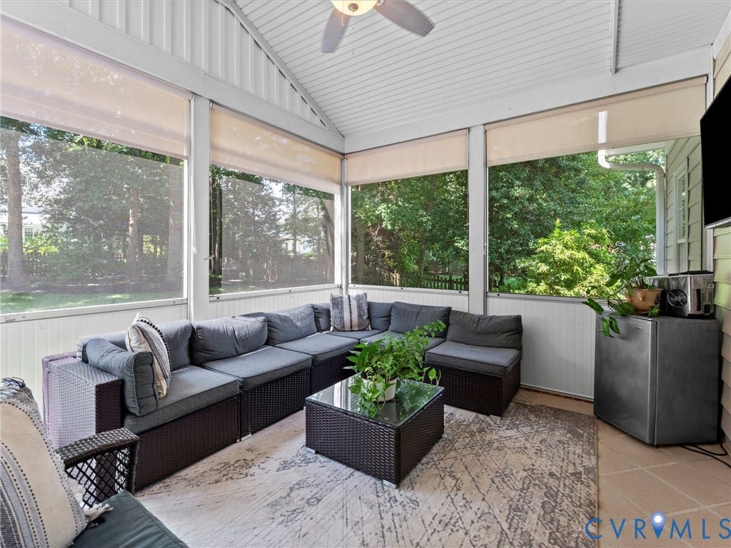 Screened Porch off of Family Room