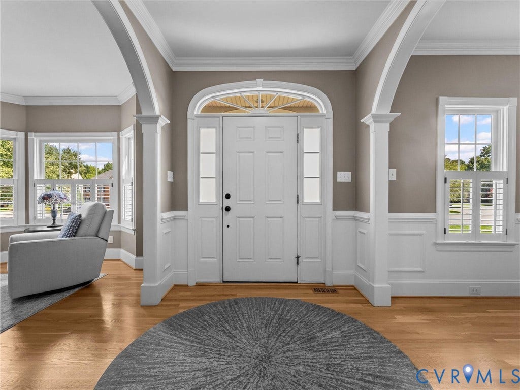 Stunning Entryway and Trim work
