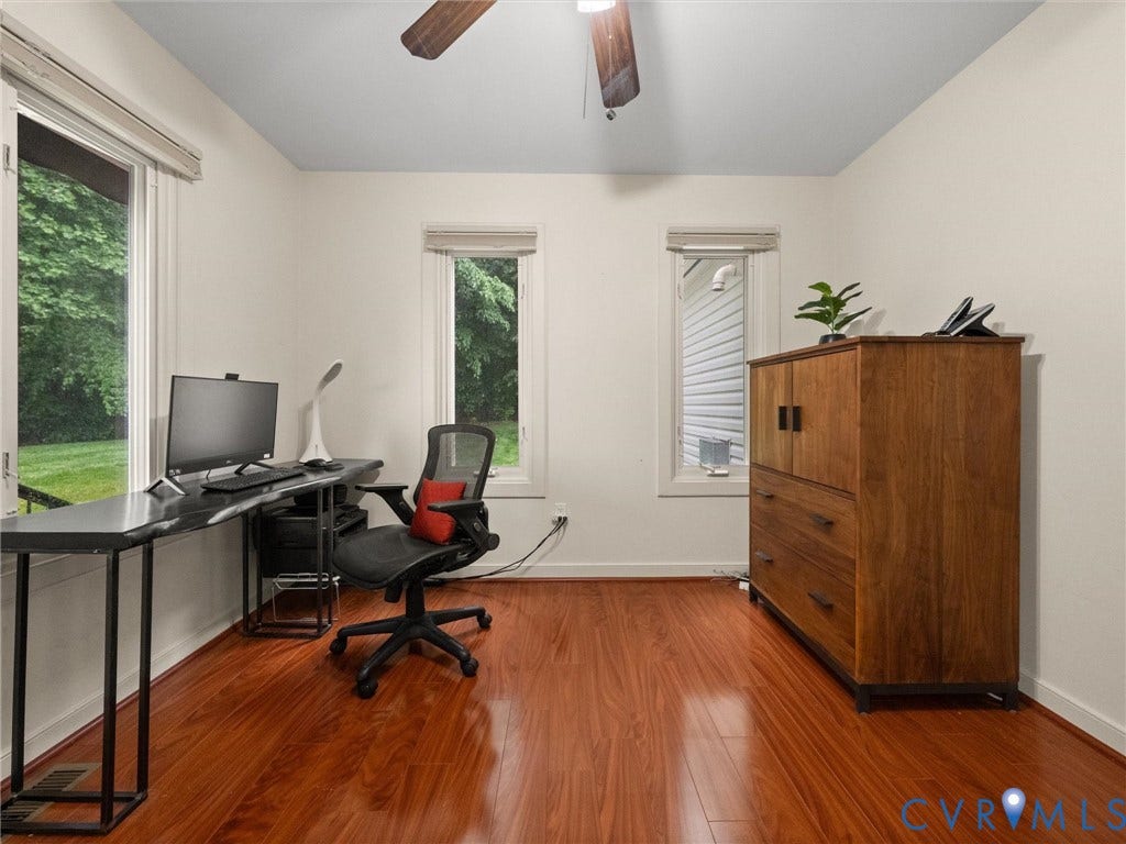 9700 Stemwell Court, Bexley West, North Chesterfield, VA 23236 Bedroom #2/office on first floor