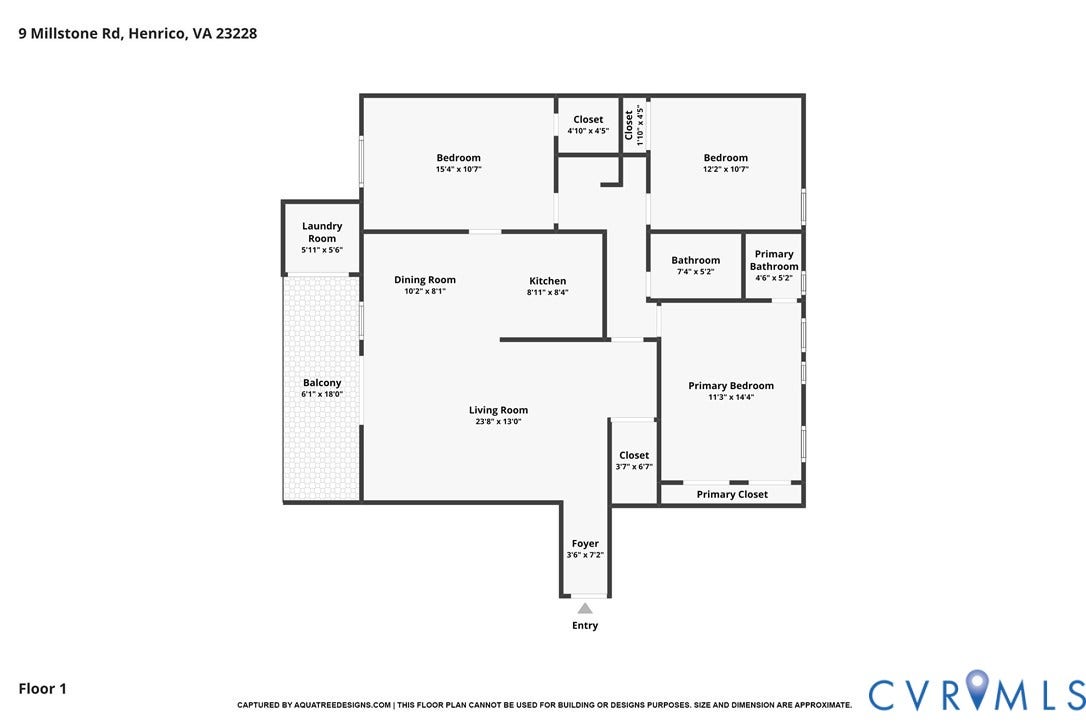 9 Millstone Road, Henrico, VA 23228
