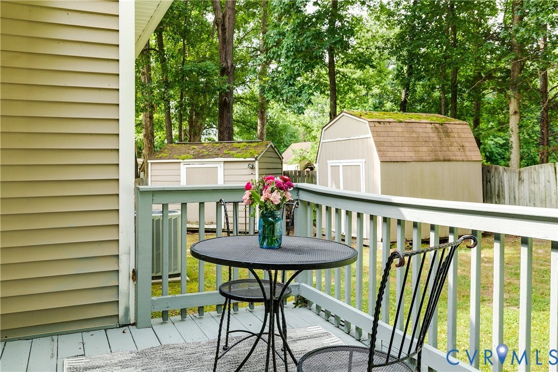 4116 Bronholly Road, Chesterfield, VA 23832 Large rear dock is the perfect spot to entertain or relax.