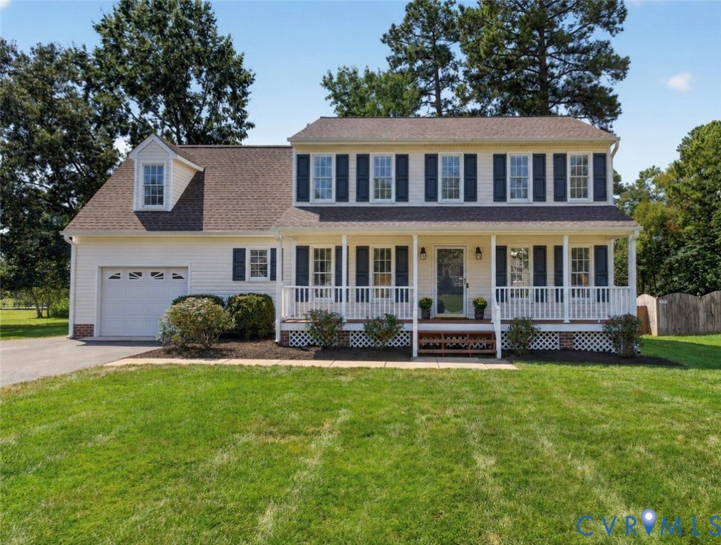 8330 Ferdinand Lane, Midlothian, VA 23112 Gorgeous vinyl sided colonial with a one car garage and fenced back yard.