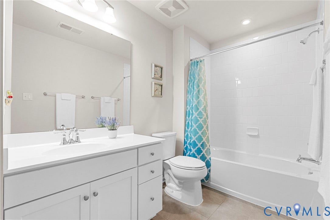 10633 Braden Parke Drive, Chesterfield, VA 23832 Upstairs 2nd full bath.